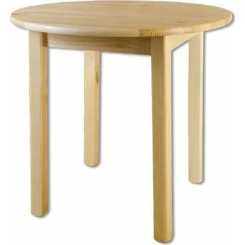 Jídelní set Jídelní stůl ST105 povrchová úprava Bezbarvý přírodní lak průměr stolu 50