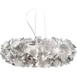 SLAMP CLISL00FUM01T00000EU Clizia Fumé large, závěsné designové svítidlo, 4x12W E27, prům. 78cm