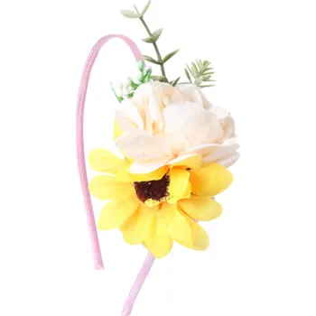 Souprava šperků B-TOP Letní květinová čelenka do vlasů Typ: Typ 2