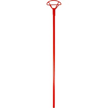 Balónek Tyčka na balónek s kloboučkem 40 cm červená