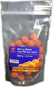 Boilies Mastodont Baits Boilie 24 mm/300 g Berry Boom