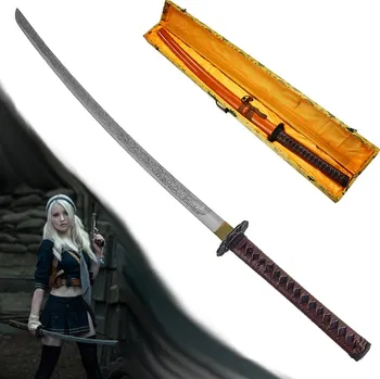 Replika zbraně AF Fantasy katana "BABYDOLL" Sucker Punch ocelová replika ostrá! + box