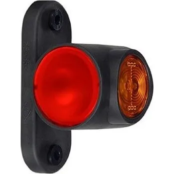 Přídavný světlomet Svítilna obrysová rovná krátká LED 12/24V HORPOL LD2040