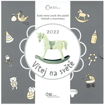 Česká mincovna Narození dítěte 2022 sada oběžných mincí