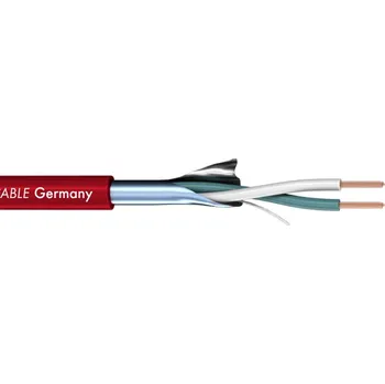 Audio kabel Sommer Cable 200-0403 ISOPOD SO-F22 - červený