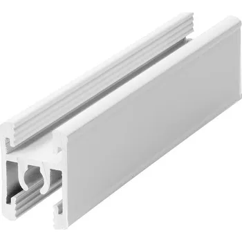 Nábytkové kování - ALUPROFIL dělící H25/10 mm 3,00 m bílá lesk