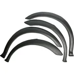 Plastové lemy blatníku SKODA Octavia I 1996-2010, 4dílná sada (TOP Q jemný desén) CZ výroba