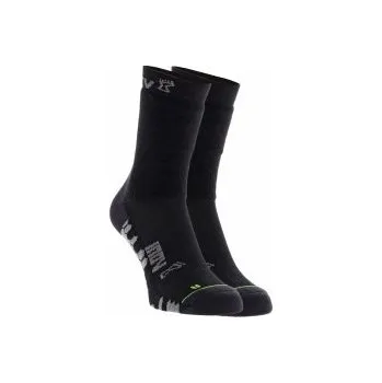 Pánské ponožky Inov-8 3 THERMO OUTDOOR SOCK HIGH black/grey S ponožky