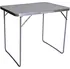 kempingový stůl Rojaplast Kempingový stůl 80 x 60 cm šedý/stříbrný