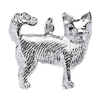 Přívěsek Stříbrný přívěsek pes čivava