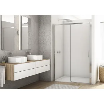 Sprchové dveře D22S2B - jednodílné posuvné dveře 140 cm D22S2B14050