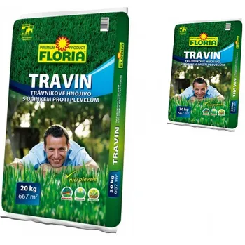 Floria Travin trávníkové hnojivo Hnojivo Floria Travin trávníkové hnojivo