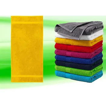 Ručník vyšívaný ručník se jménem žlutý