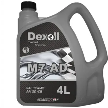 Motorový olej Dexoll DEXM7AD4 M7 AD 10W-40 - 4L