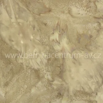 Hoffman 3018-171 bali batika hnědá bavlněná látka patchwork