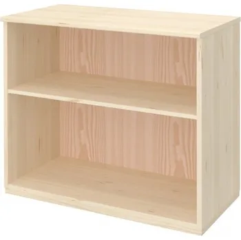 Postel Domestav - DOMINO Skříň k patrové posteli policová hloubka 306 smrk