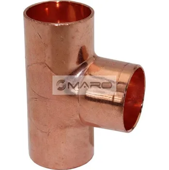 Instalatérský materiál T-kus Cu pájecí 5130 12 mm, 5130 012012012