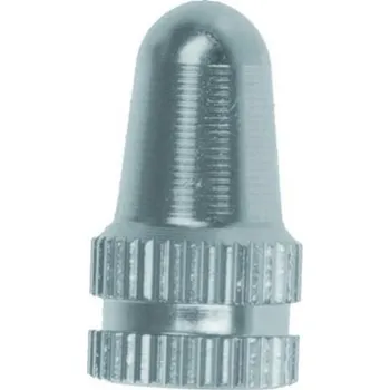 pumpička M-wave Čepičky ventilku M-wavw AL universál AV / FV Elox stříbrná 2ks