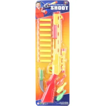 Dětská zbraň LAMPS Brokovnice na pěnové náboje