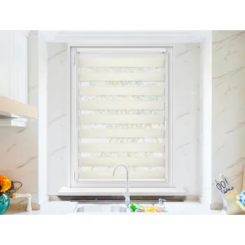 Roleta FEXI Zatemňovací Roleta Den a noc, Nature slonovina, A 012 v MAXI kazetě, 150x30 cm