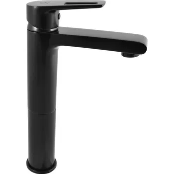 Vodovodní baterie RAV SLEZÁK COLORADO Baterie umyvadlová stojánková, vysoká - černá matná CO230.0CMAT