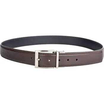 Opasek Oblekový opasek HIDESIGN dva v jednom Antonio černý/hnědý, vel. 36" (M) - obvod pasu cca 86-99 cm