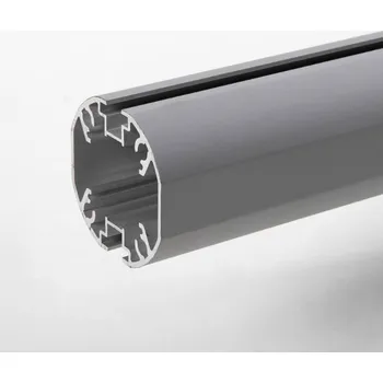 Nohy pro vitríny T a L, pro zabetonování do země - stříbrné