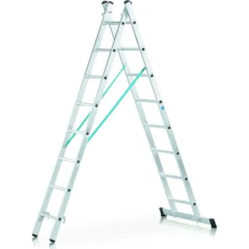 Žebřík Combimaster Plus X víceúčelový 2-dílný žebřík 4,10 m