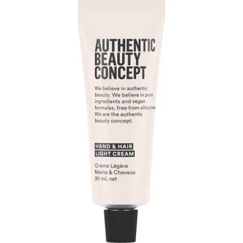 Péče o ruce Authentic Beauty Concept Hand & Hair Light Cream 30 ml