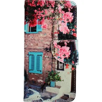 Pouzdro na mobilní telefon Pouzdro iPhone SE 2022 knížkové Vesnička (kryt neboli obal na iPhone SE 2022)