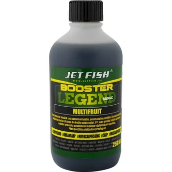 Boilies JetFish Jet Fish Legend Range booster MULTIFRUIT 250ml