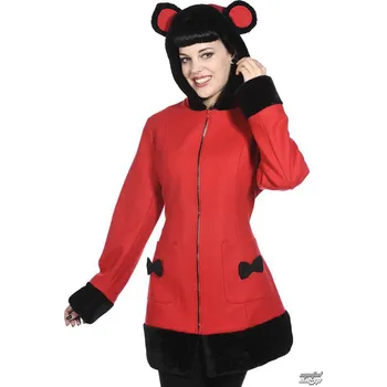 Dámský kabát kabát dámský BANNED - Red - YBN1905 - M