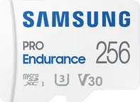 Paměťová karta Samsung PRO Endurance microSDXC 256 GB + SD adaptér (MB-MJ256KA/EU)