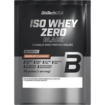 Protein BIOTECH Iso Whey Zero Black 30 g čokoláda