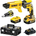 Aku bezuhlíkový sádrokartonářský šroubovák 18V XR 5,0Ah Li-Ion DCF620P2K DeWALT
