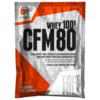 Fitness Extrifit CFM Instant Whey 80 - vzorek 30g Čoko-kokos
