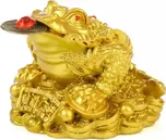 Feng Shui Třínohá čínská zlatá žába…