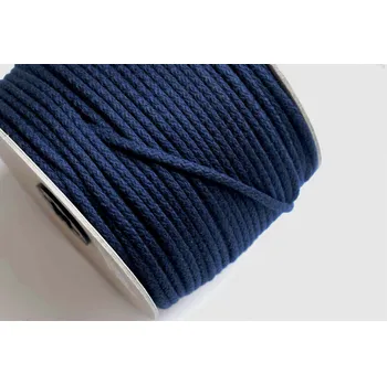 Šňůra na prádlo Snový svět Bavlněná šňůra s jádrem - modrá (518)