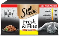 Sheba Fresh&Fine Adult kapsička drůbeží výběr 50x 50 g