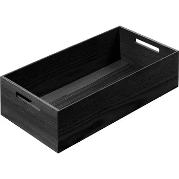 Příborník do zásuvky KESSEBÖHMER Úložný box velký FineLine LiniQ - jasan černý