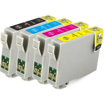 Epson T0715 - kompatibilní pro Epson Stylus S20, S21, SX100, SX105, SX110, SX115, SX200, SX205, SX209, SX210, SX215, SX218, SX400, SX405, SX410, SX415, SX510W, SX515W, SX600FW, SX610FW, BX600FW, BX610FW, D78, D92, D120, DX4000, DX4400, DX4450, DX5000