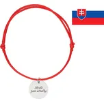 Doria Náramek na červené šňůrce pro paní učitelku E323