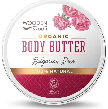 Tělový balzám Telové maslo "Bulgarian Rose" Wooden Spoon 100ml
