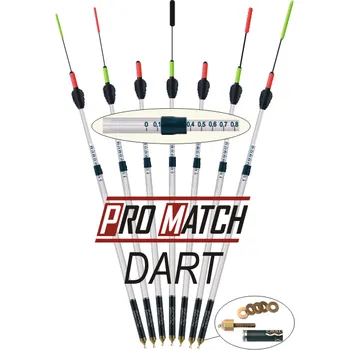 Signalizátor záběru Anglický splávek Cralusso Pro Match Dart 6 g