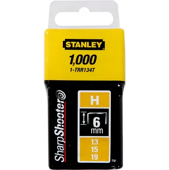 Sponkovačka Spony 6mm typ H bal.1000ks STANLEY 1-TRR134T