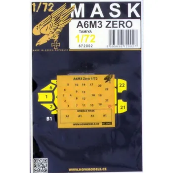 Plastikový model HGW 1/72 Mask A6M3 Zero (TAM)