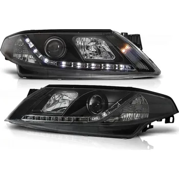 Přední světlomet Tuning Tec Přední světla RENAULT LAGUNA 2 01-03.05 DAYLIGHT černé