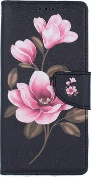Pouzdro na mobilní telefon TopQ knížkové pouzdro pro Apple iPhone SE 2020 Tři květy