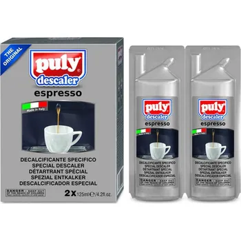 Puly Descaler tekutý odvápňovač kávovarů, 2x125 ml
