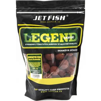 Boilies JetFish Jet Fish Legend Range boilie BIOENZYM FISH LOSOS ASA 30mm 1kg